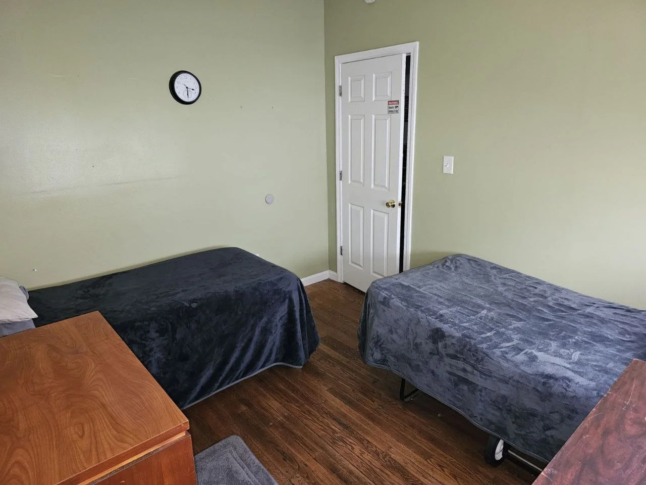 Redemption House bedroom