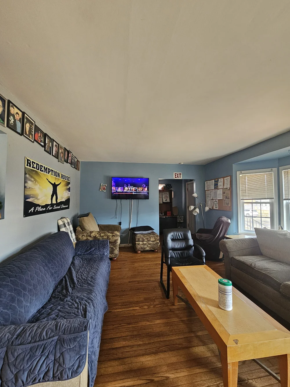 Redemption House living room